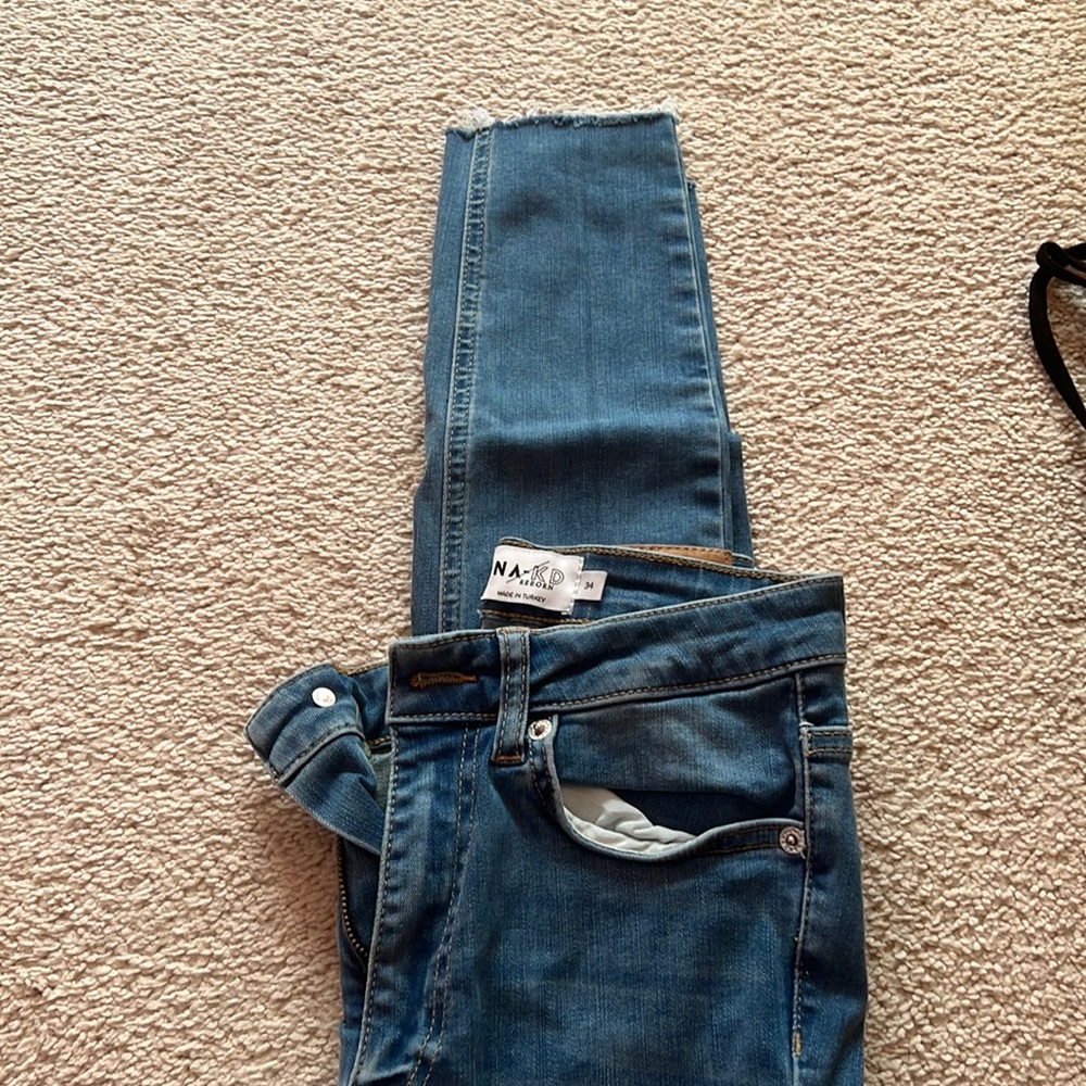 Light blue jeans